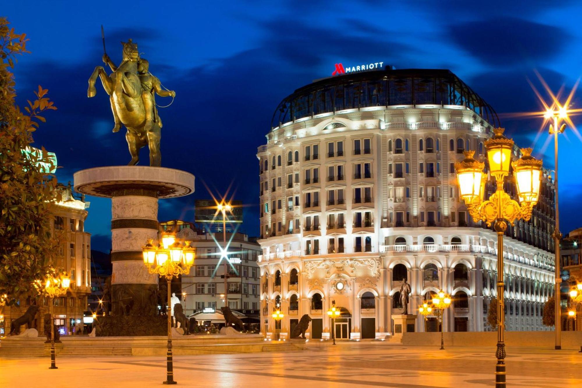 Skopje Marriott Hotel Eksteriør bilde